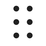 Re Order Dots SVG Icon